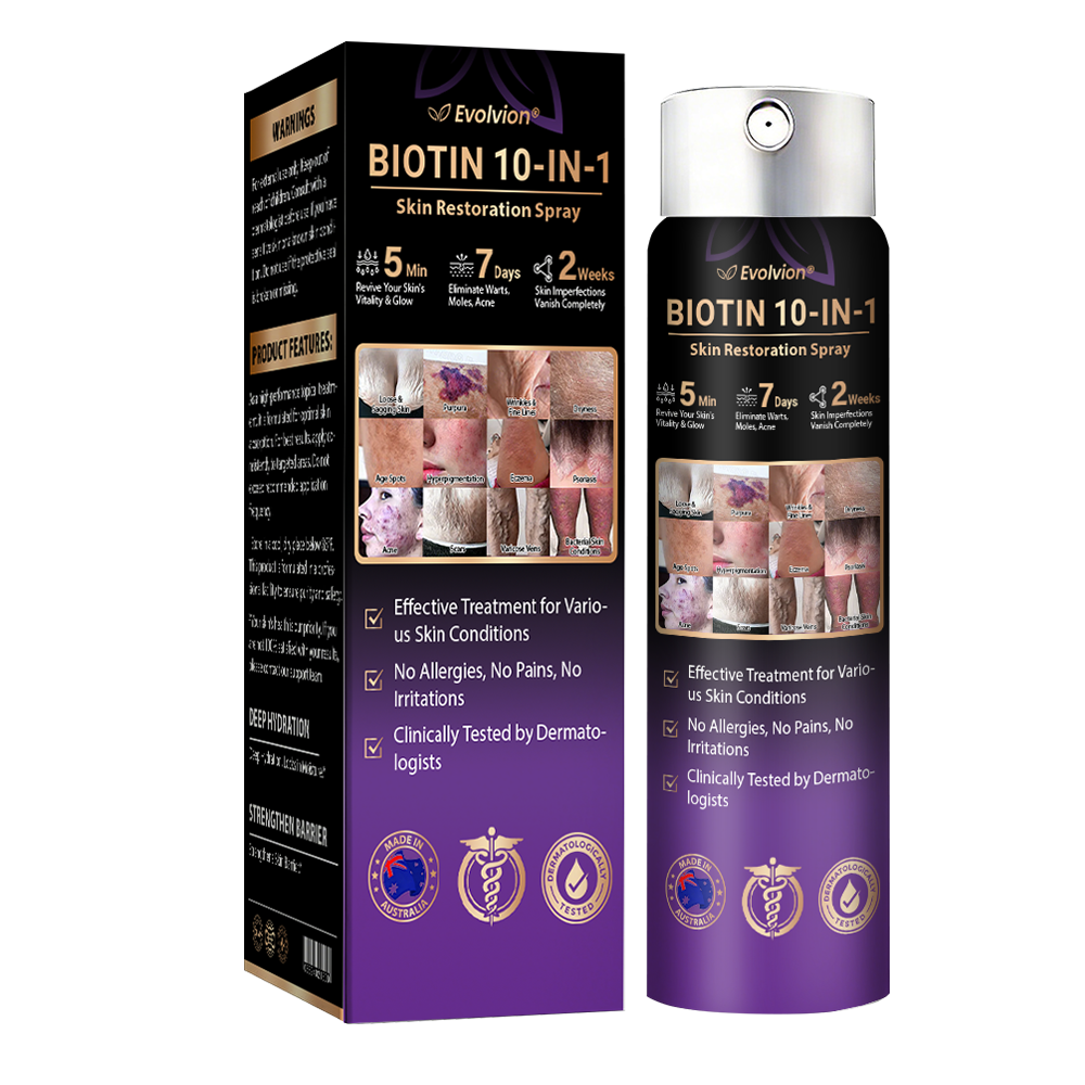 Made and Shipped from Australia ✨🦘Evolvion® Biotin 10-in-1 Skin Restoration Spray 🌴