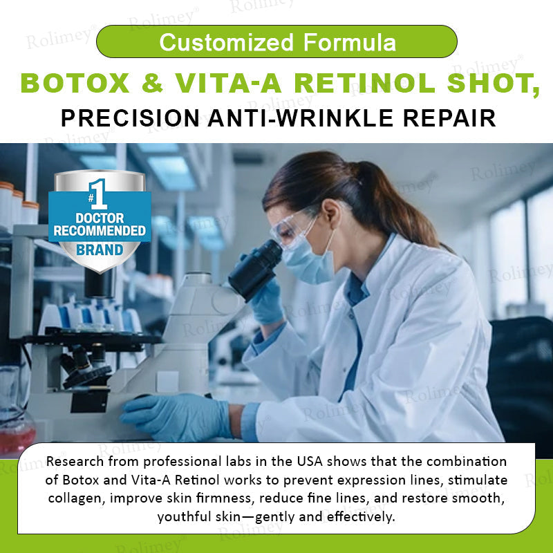 Made and shipped from Australia🦘Rolimey® Botox & Vita-A Retinol Shot Wrinkle-Lift Tightening cream - Last Day Promotion 70% OFF