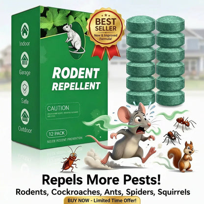 🦘Avasoma® 12- Pack Popular Natural Rodent Repellent Balls, Natural Pest Repellent
