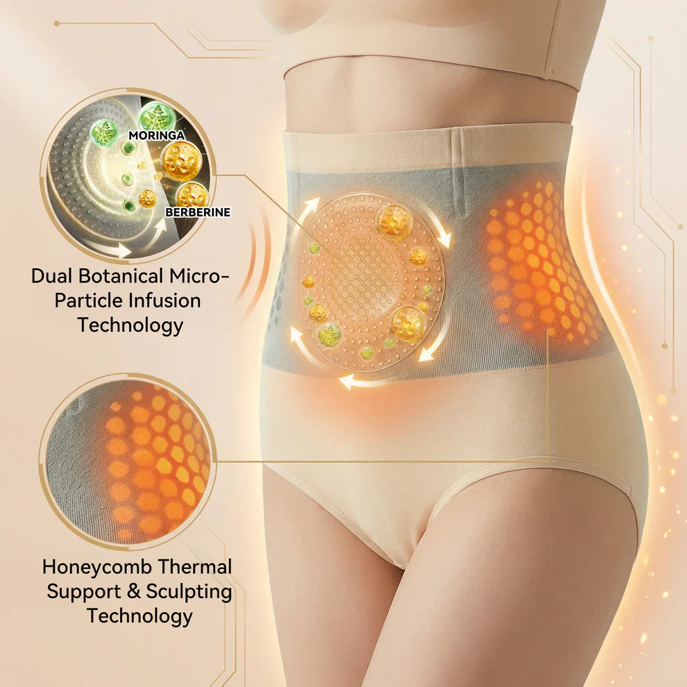 🦘GFOUK® Moringa & Berberine 4-in-1 Microparticle Sculpting & Fat-Burning Shorts