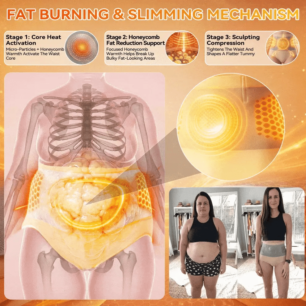 🦘GFOUK® Moringa & Berberine 4-in-1 Microparticle Sculpting & Fat-Burning Shorts