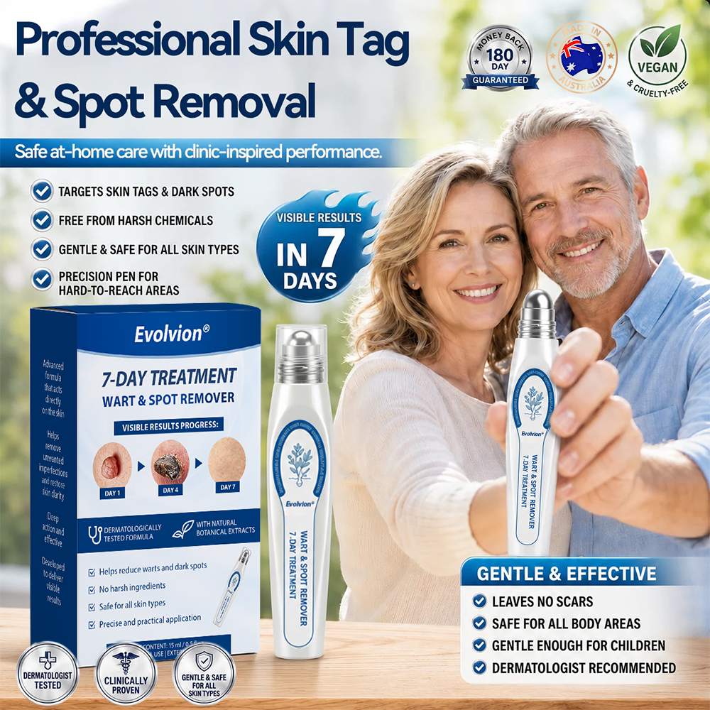 Made and Shipped from Australia🦘Evolvion® 𝟕-𝐃𝒂𝘆 𝐒𝗸𝐢𝐧 𝐓𝒂𝗴 & 𝐒𝐩𝙤𝐭 𝐄𝐫𝒂𝐬𝙚𝐫 Painless & Scar-Free Advanced Imperfection Remova𝗜 Ro𝗜𝗜erba𝗜𝗜 Pen
