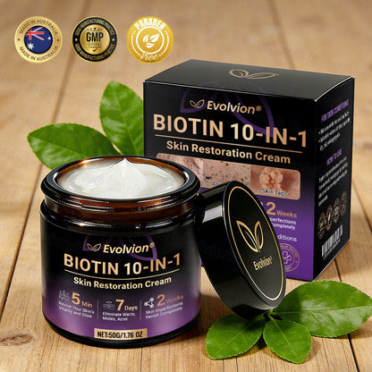 Made and Shipped from Australia❤️Evolvion® Biotin 10-in-1 Skin Restoration Cream