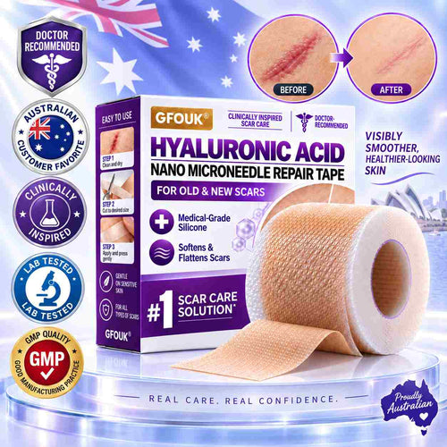 ✅GFOUK® Hyaluronic Acid Nano Microneedle Repair Tape🦘