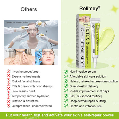 Made and shipped from Australia🦘Rolimey® Botox & Vita-A Retinol Shot Wrinkle-Lift Tightening cream - Last Day Promotion 70% OFF