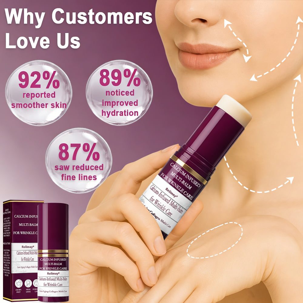 #1 Bestselling🏆--Rolimey® Calcium Multi Balm🦘👨‍⚕️Anti-Aging & Firming Skincare Stick🔥- Last Day Promotion 50% OFF
