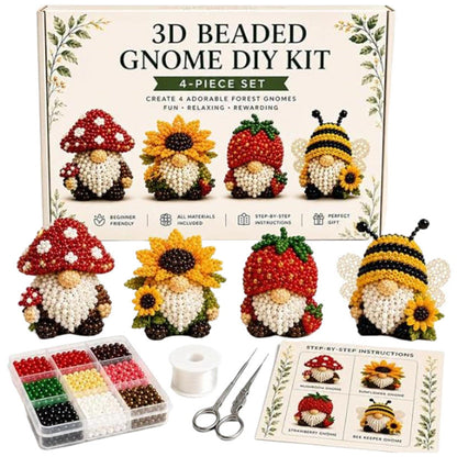 🏆Limited Time Sale 49% OFF🧵🦘Petite 3D Beaded Animal Craft Kit