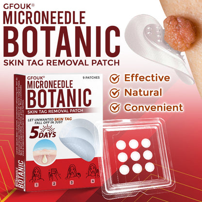 ❤️GFOUK® MicroNeedle Skin Tag Remover Patches - Botanic Formula | Fast Acting Australia