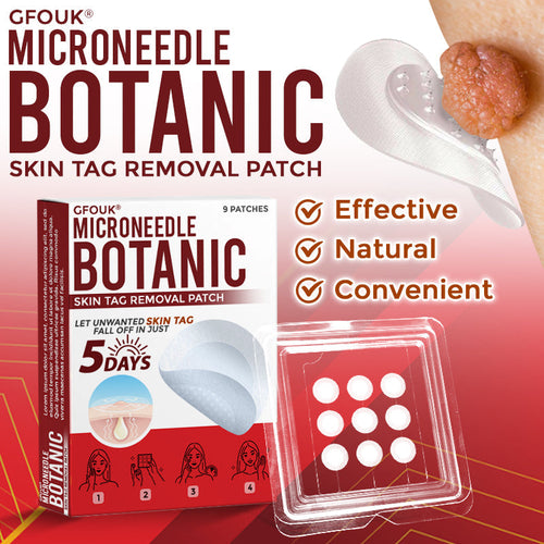 ❤️GFOUK® MicroNeedle Skin Tag Remover Patches - Botanic Formula | Fast Acting Australia