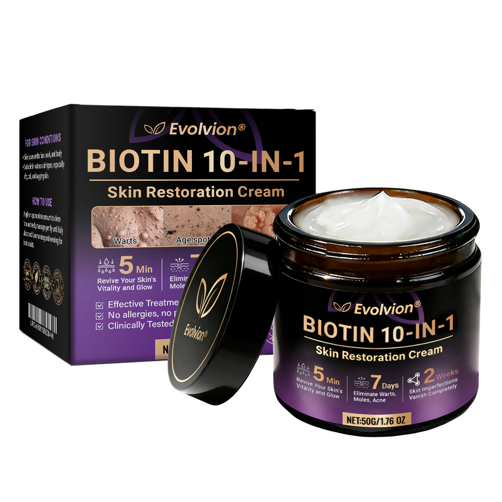 Made and Shipped from Australia🦘🔖Evolvion® Biotin 10-in-1 All-in-One Barrier Repair Cream - Last Day Promotion: 50% OFF