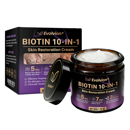 Made and Shipped from Australia🦘🔖Evolvion® Biotin 10-in-1 All-in-One Barrier Repair Cream - Last Day Promotion: 50% OFF