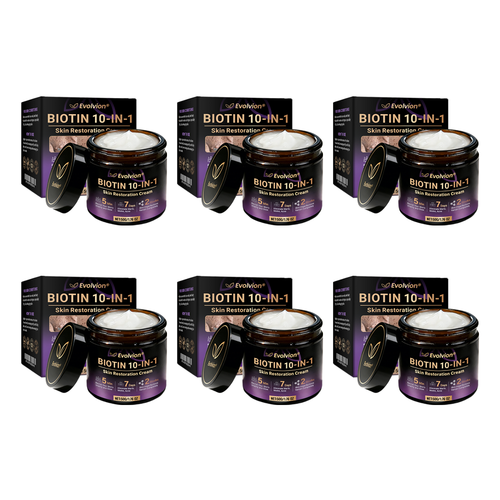 Made and Shipped from Australia🦘🔖Evolvion® Biotin 10-in-1 All-in-One Barrier Repair Cream - Last Day Promotion: 50% OFF