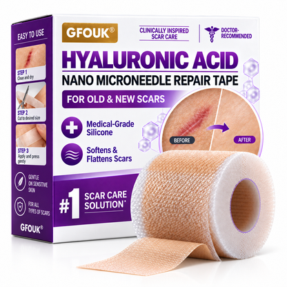 ✅GFOUK® Hyaluronic Acid Nano Microneedle Repair Tape🦘