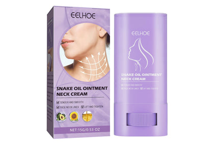 LiftaGlow Neck Stick Oil-Nourishing Firming Balm - Targets Neck Wrinkles & Sagging Skin