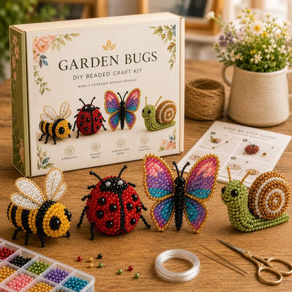 🏆Limited Time Sale 49% OFF🧵🦘Petite 3D Beaded Animal Craft Kit